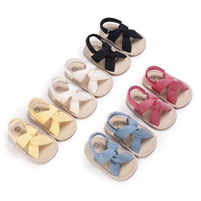 Toddler Shoes 0-1 Year Old Baby Girl Summer Sandals Soft Bottom Breathable Baby Shoes - Korvel