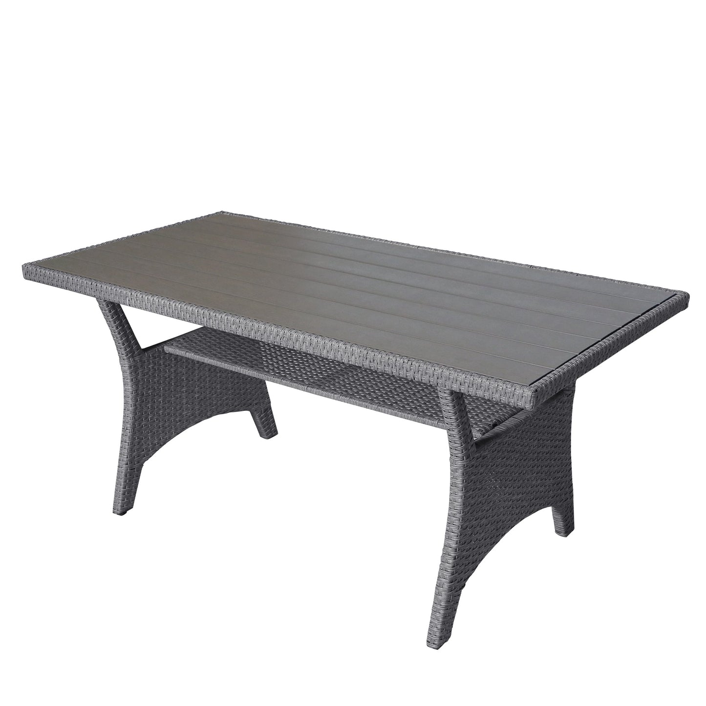 Ensemble de meubles d'extérieur en rotin tressé TOPMAX 6 pièces