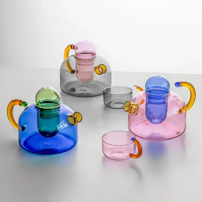 Premium Heat Resistant Glass Teapot for Tea Lovers