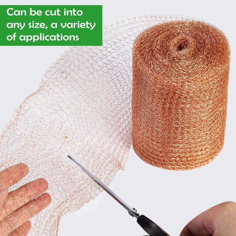 1Pcs 3m/6m Copper Wire Mesh House Copper Electromagnetic Wave Shielding Network Signal Shielding Network Radiation Protection - Korvel