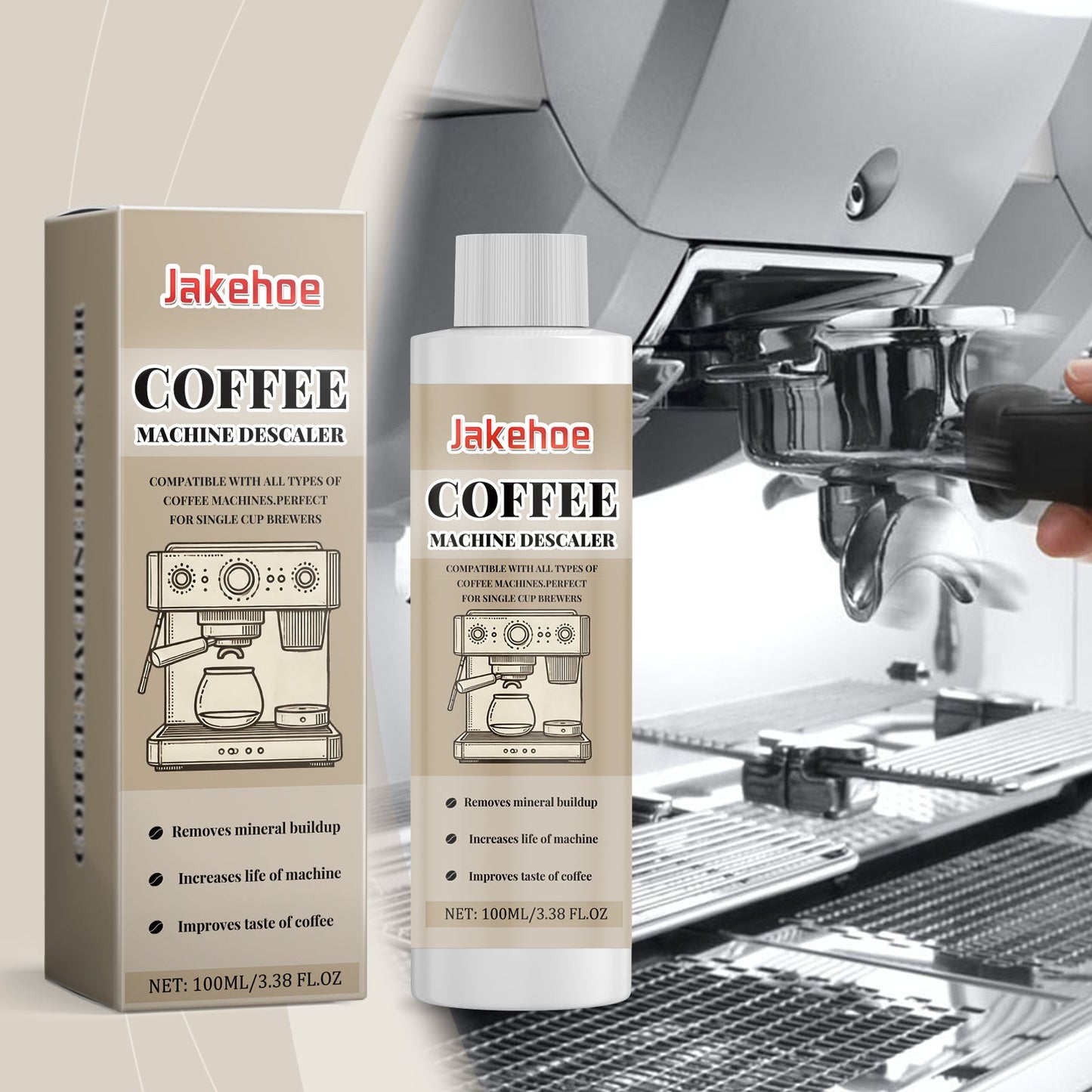 Coffee Machine Cleaner, Coffee Machine Descaling Clean Renovation Maintenance To Keep The Equipment Clean And Hygienic - Korvel