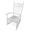 Premium White Balcony Porch Rocking Chair