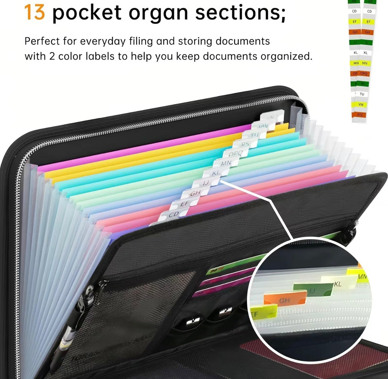 Bolsa de Documentos FireSafe - Organizador Premium Resistente al Fuego