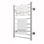 Electric Heated Towel Rack for Bathroom Wall Mounted Towel Warmer 10 Stainless Steel Bars Drying Rack - Korvel