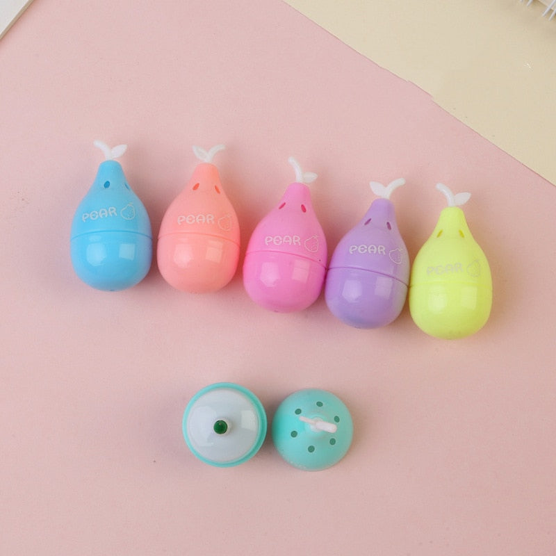 Surligneur Mini Mignon - Design Cartoon Kawaii pour l'École et le Bureau