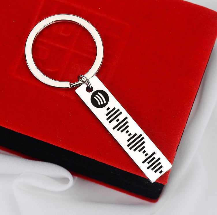 Premium Stainless Steel Keyring for Men