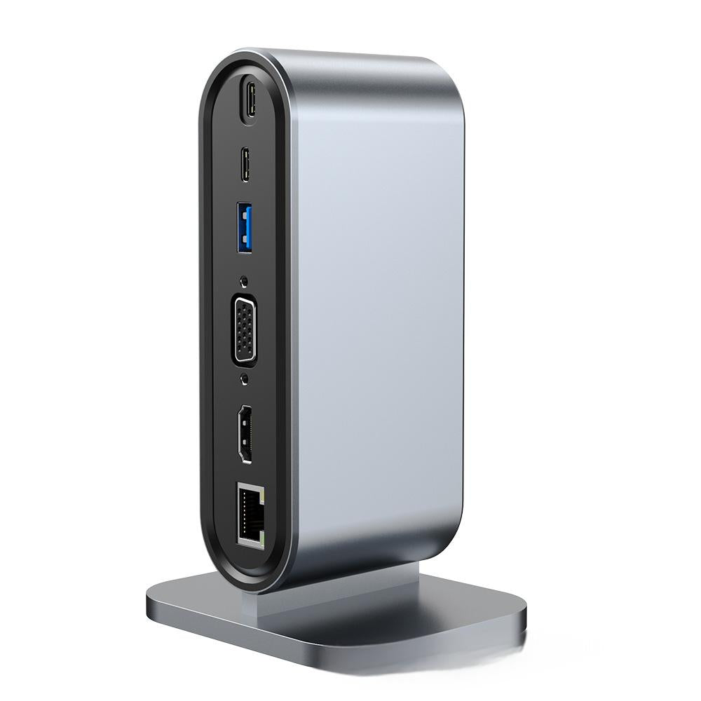 12 in one docking station Typec vertical multi interface suitable for Apple, Huawei, Mac docking stations - Korvel