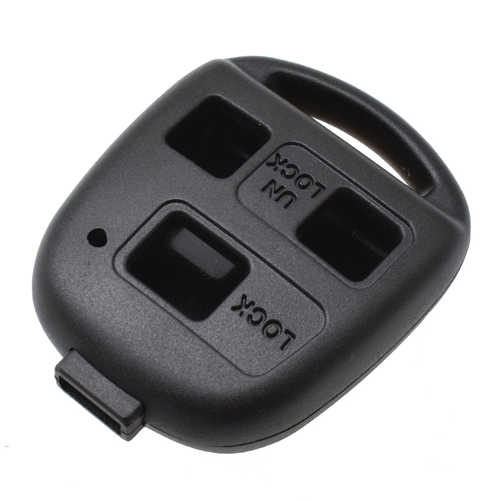 2 3 Button Pad Switch Remote Car Key Shell Case For Toyota RAV4 Prado Corolla Land Cruiser Previa Tarago Pixis Rush Celica - Korvel