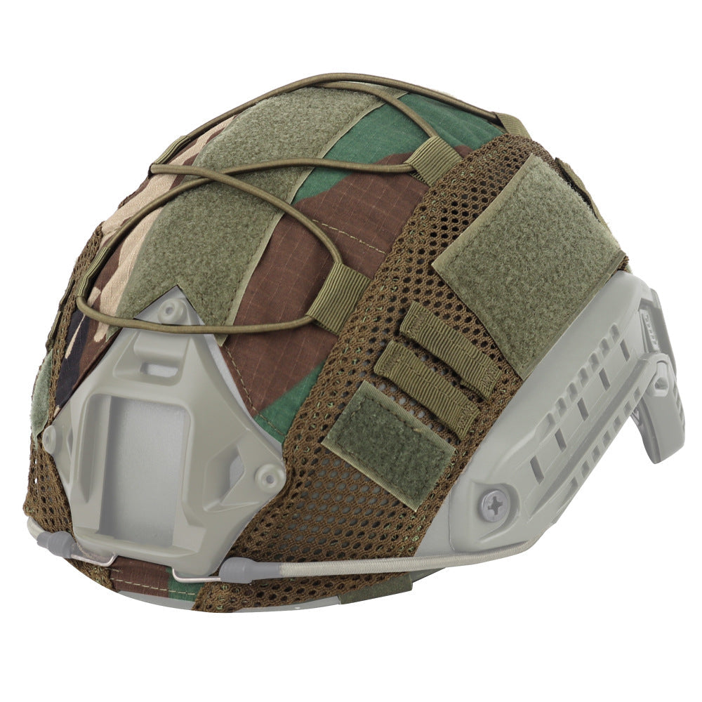 Tactical Multicam Helmet Cover for for Ops-Core FAST PJ Helmet Paintball Wargame Gear CS FAST Helmet Cover - Korvel