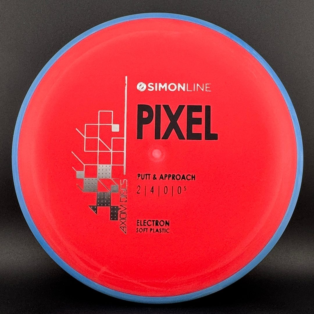 Soft Electron Pixel - Simon Line Disc Golf Putter