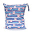 [Sigzagor]Wet Dry Bag With Two Zippered For Baby Diapers Nappies Waterproof Reusable 36cmx29cm - Korvel