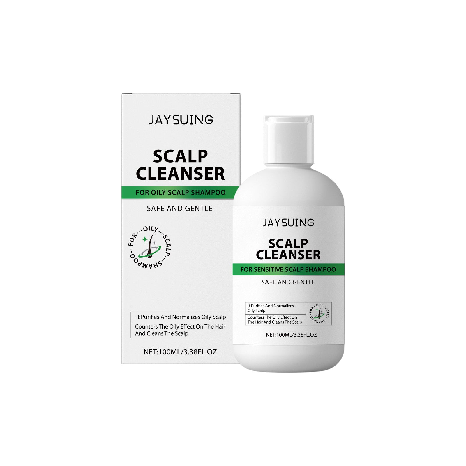 Control Oily Scalp Care Shampoo Moisturizing Repair Nourishing Dry Hair Smooth Shampoo - Korvel