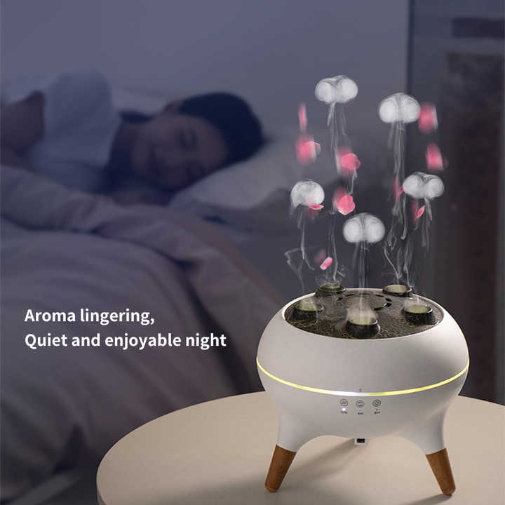 Spray HumidificadorElectric Night Light Air Humidifier With Remote Aromatherapy - Korvel