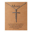 Faith Religious Gift Stainless Steel Cross Collarbone Chain Sweater Chain - Korvel