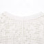 Style Women's Fashion Casual Long Sleeve Single Breasted Crochet Jacket - Korvel
