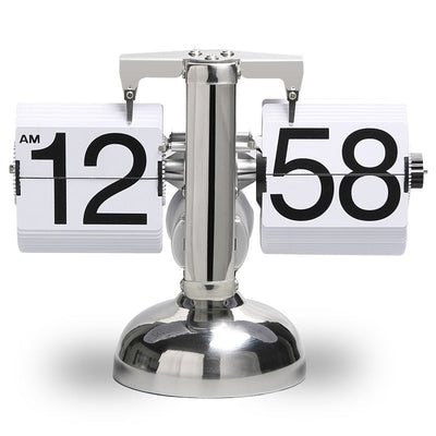 Retro Small Balance Automatic Flipping Clocks Living Room Desktop Clocks - Korvel