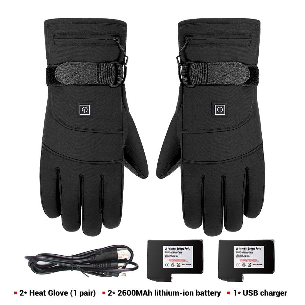 Guantes de motocicleta calefaccionados e impermeables HEROBIKER