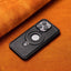 Suitable for Apple 16Promax phone case leather magnetic bracket iPhone 15 anti drop protective case - Korvel