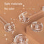Infant and child safety lock buckle, anti opening drawer lock, cabinet door lock, refrigerator lock, multifunctional transparent - Korvel