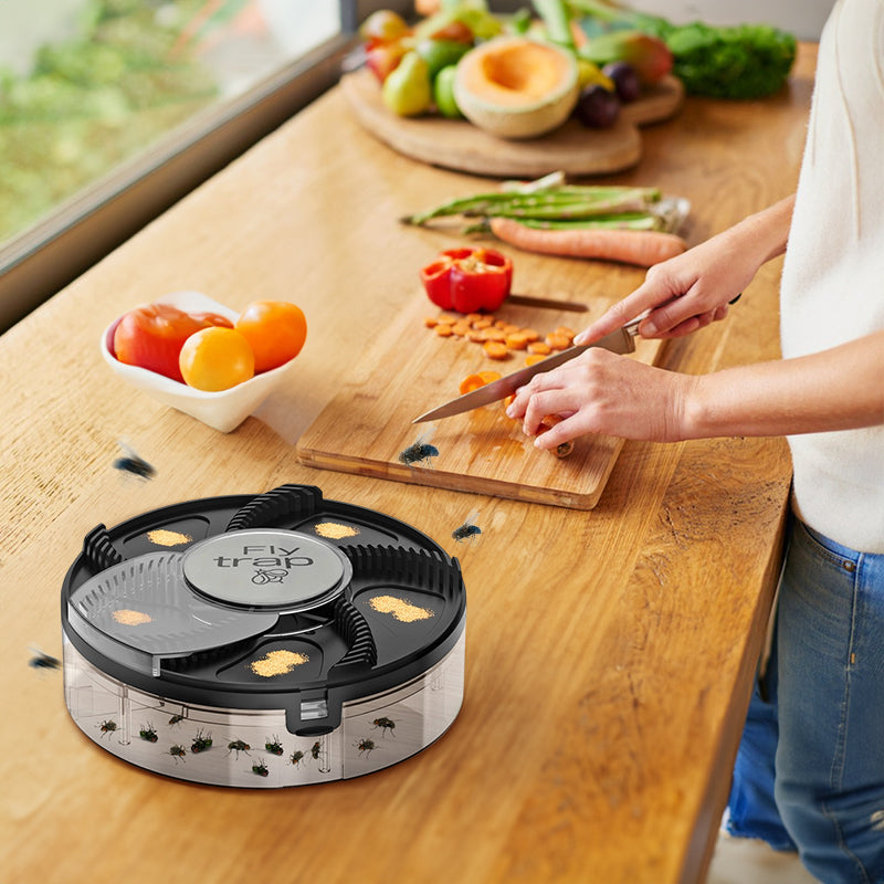 Fly Trap: Automatic, Removable Pest Catcher for Household & Kitchen - Korvel