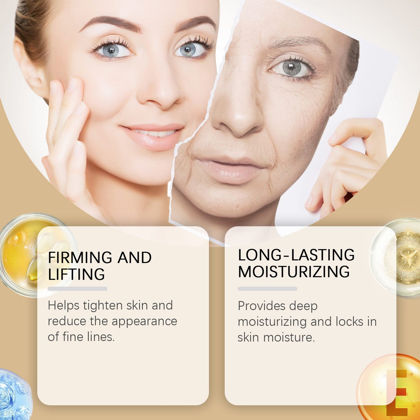 Premium Facial Firming Essence for Enhanced Skin Elasticity