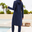 Cap, Long Sleeve Hooded Top and Pants Swim Set - Korvel