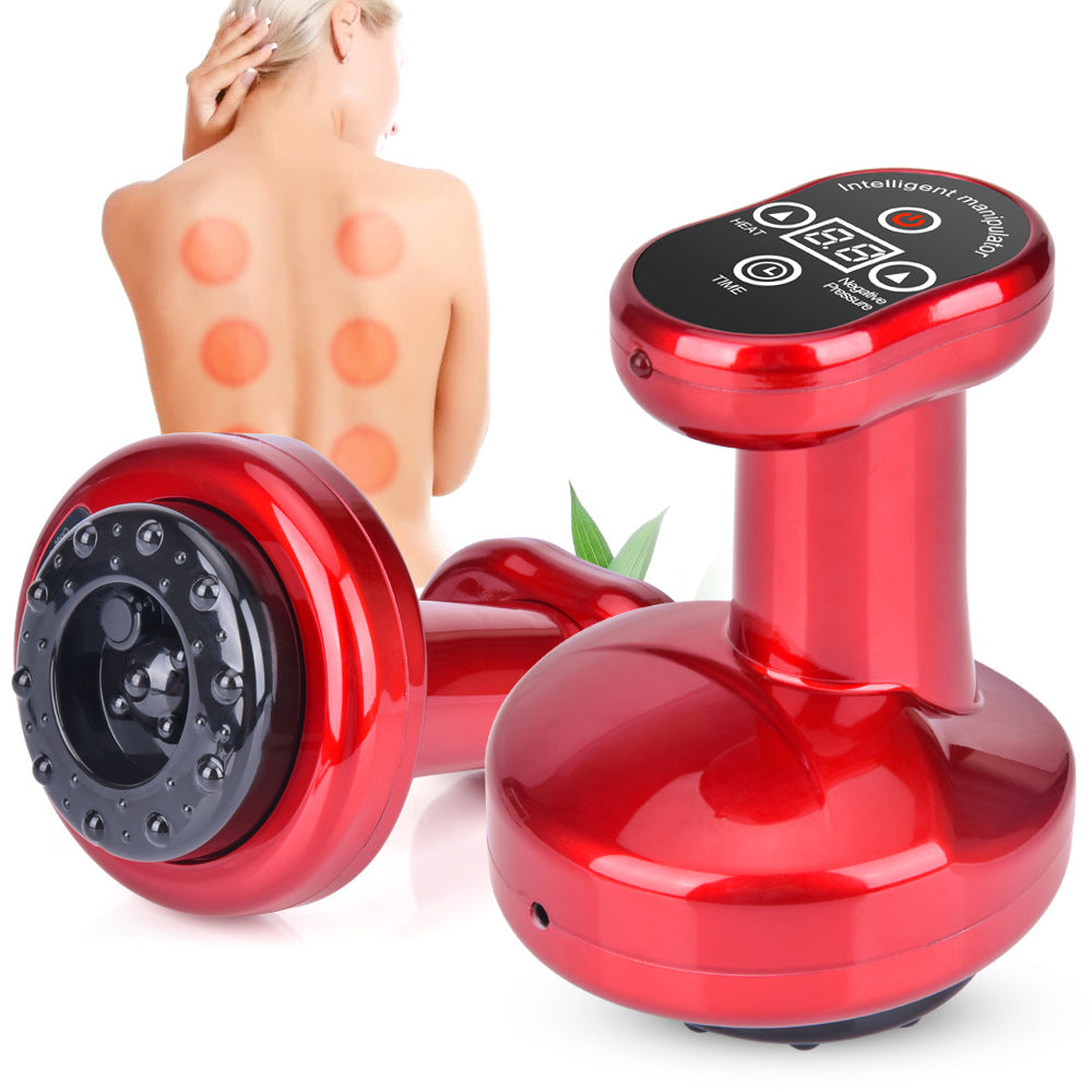 Electric Scraping Instrument Massage Physiotherapy Instrument Sucking Sha Cupping Device Intelligent Trader Meridian Dredging Machine - Korvel