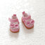Party Shoes DIY Accessories Labubu Baby Clothes Labubu Rubber Macaron Shoes Fabric One Plush Second Generation - Korvel