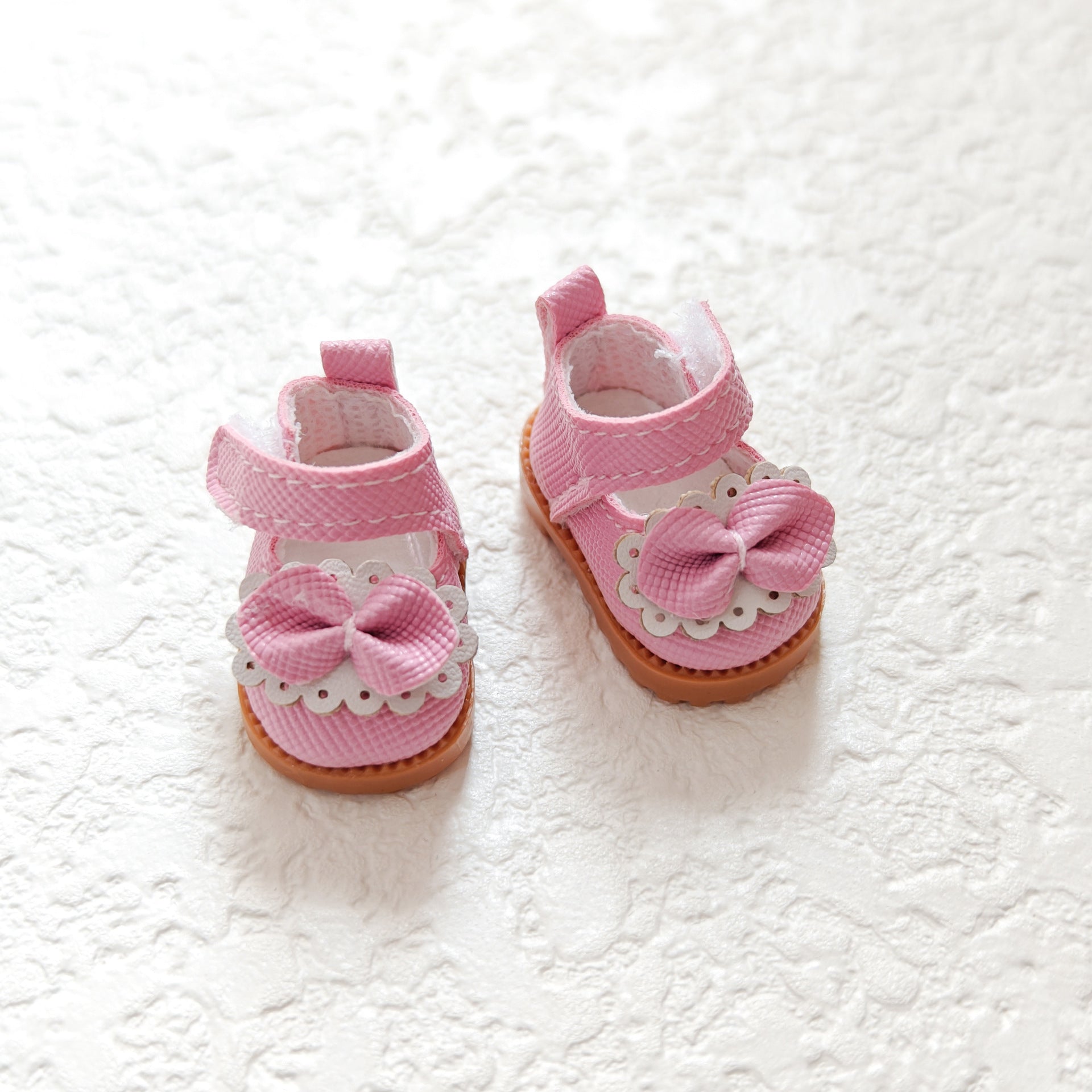 Party Shoes DIY Accessories Labubu Baby Clothes Labubu Rubber Macaron Shoes Fabric One Plush Second Generation - Korvel