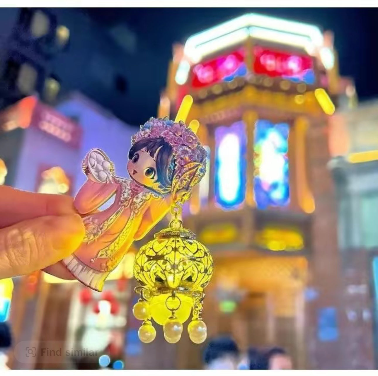 GlowCrane Wuhan Magnet - Luminous Cultural Souvenir