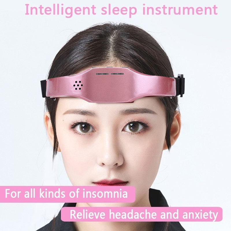 Electric Head Massager Sleep Monitor Migraine Relief Massager Insomnia Therapy Release Stress Sleep Therapy Device Sleeping Di - Korvel