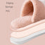 Winter House Warm Fur Slipers For Women Cute Cat paw Designer Bedroom Warm Plush Shoes Non-slip Indoor Women Furry Slippers - Korvel