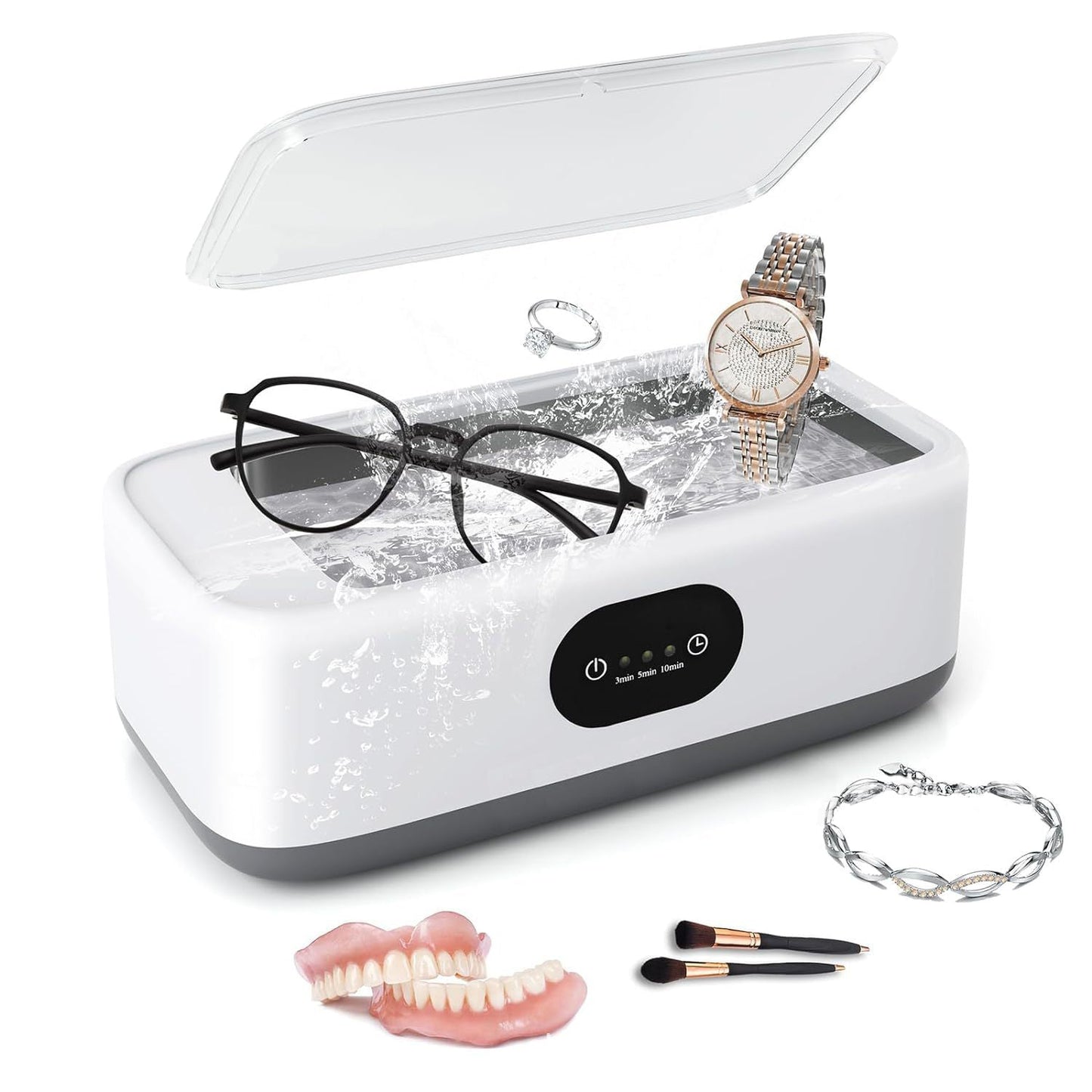 Premium Ultrasonic Cleaning Machine for Jewelry and More