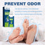 Foot Deodorant Reliever Sweat, Odor, Itchy, Dry Foot Deodorant Treatment Spray - Korvel