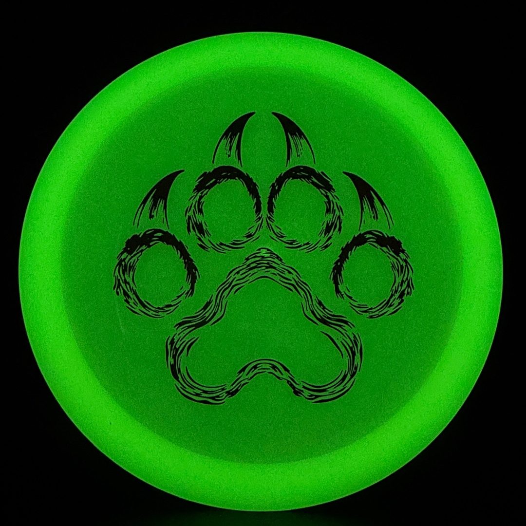 Nocturnal Alpha - Disco de Golf con Huella de Paw Print