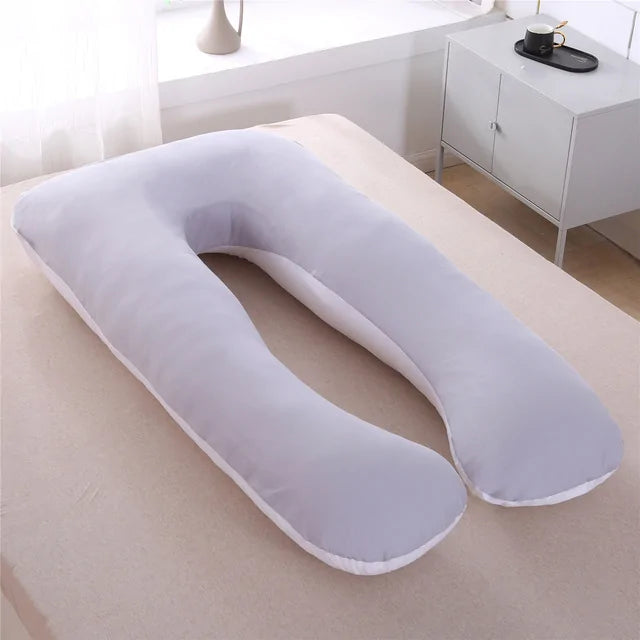 U-Shape Pregnancy Support Pillow for Comfort and Rest