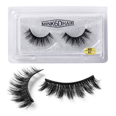 Premium 3D Mink False Eyelashes - 25mm Exaggerated Volume