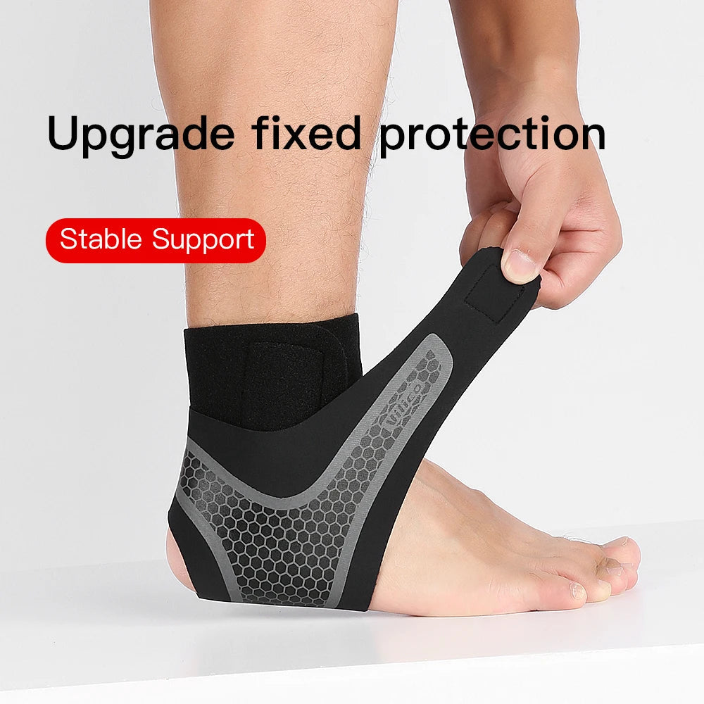 Bicycle basketball two-way strong pressure adjustable outdoor sports ankle protector - Korvel
