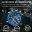 Multi-Functional Waterproof Night Light Men's Quartz Watch