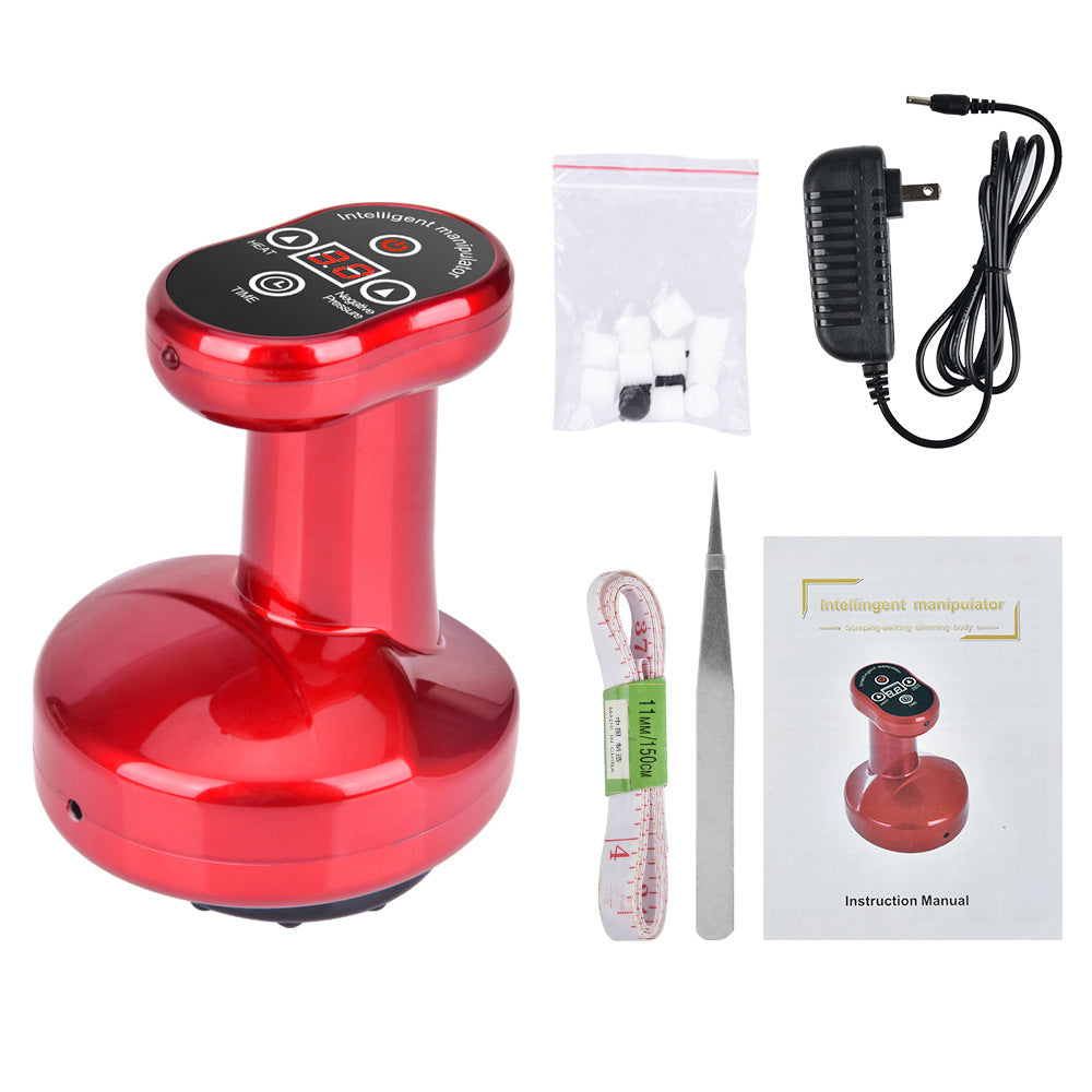 Electric Scraping Instrument Massage Physiotherapy Instrument Sucking Sha Cupping Device Intelligent Trader Meridian Dredging Machine - Korvel