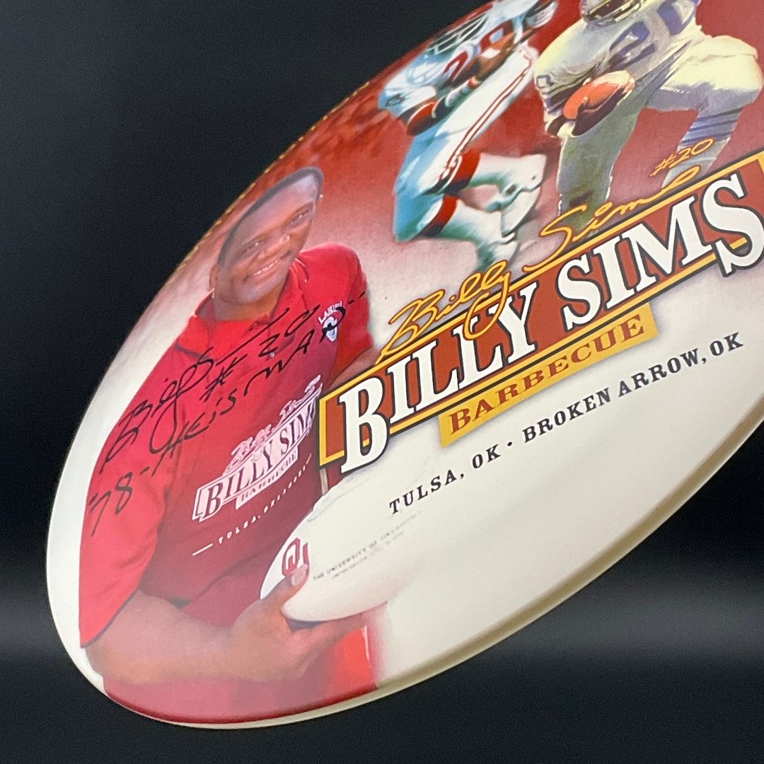 Elite Z SuperColor Spectra Disc - Signed by Billy Sims