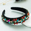 New Baroque Crystal Flower Headwear Wide Brim High Quality Hair Accessories - Korvel