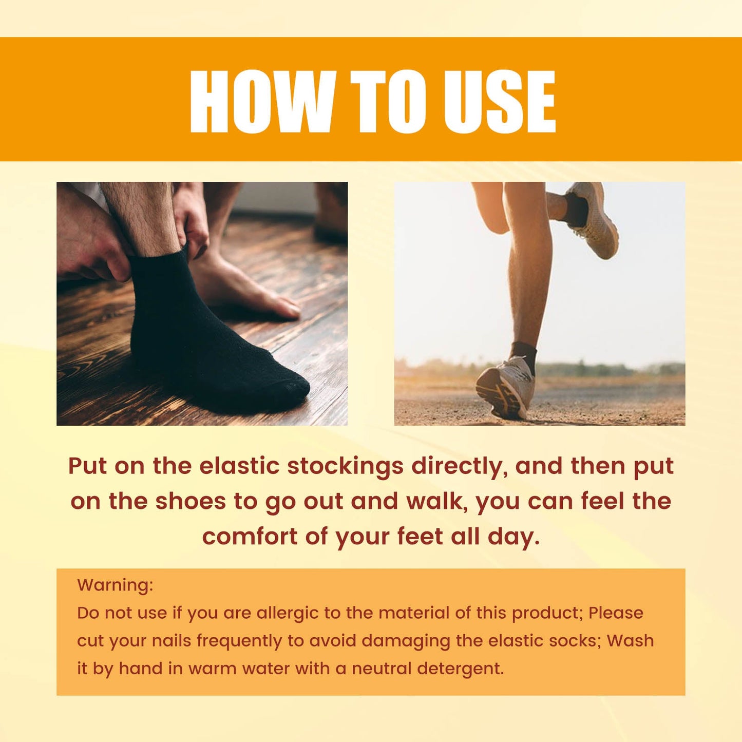 Chaussettes de sport extensibles premium pour un confort en plein air