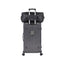 Luggage Set 4 pcs (20"/24"/29"/Travel Bag), PC+ABS Durable Lightweight Luggage with Collapsible Cup Holder, TSA Lock, Gray - Korvel