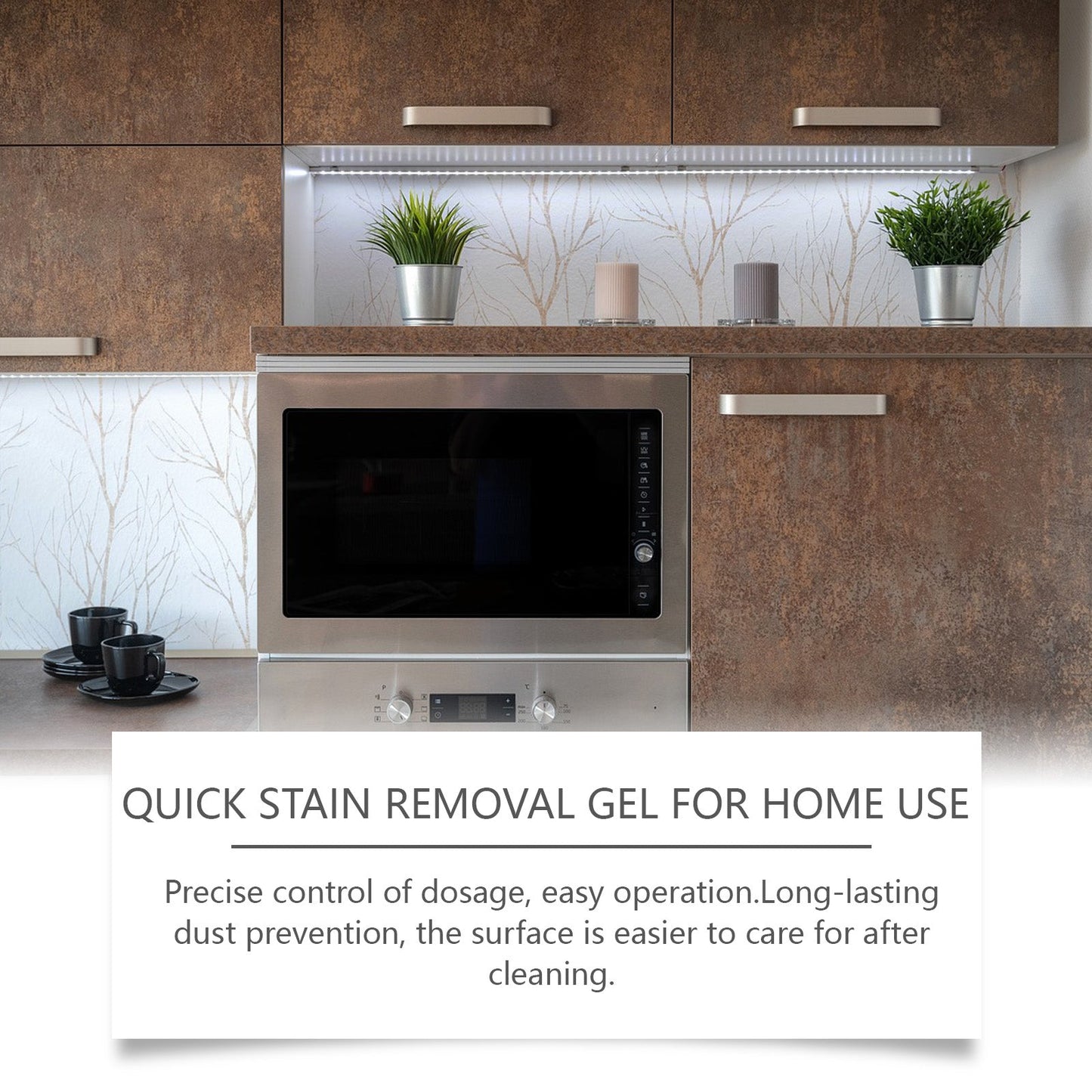 Household Cleaning Decontamination Gel Bathroom Kitchen Decontamination Brightening Clean Polishing Oil Decontamination Clean - Korvel