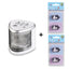 New Automatic pencil sharpener Two-hole Electric Switch Pencil Sharpener stationery Home Office School Supplies - Korvel