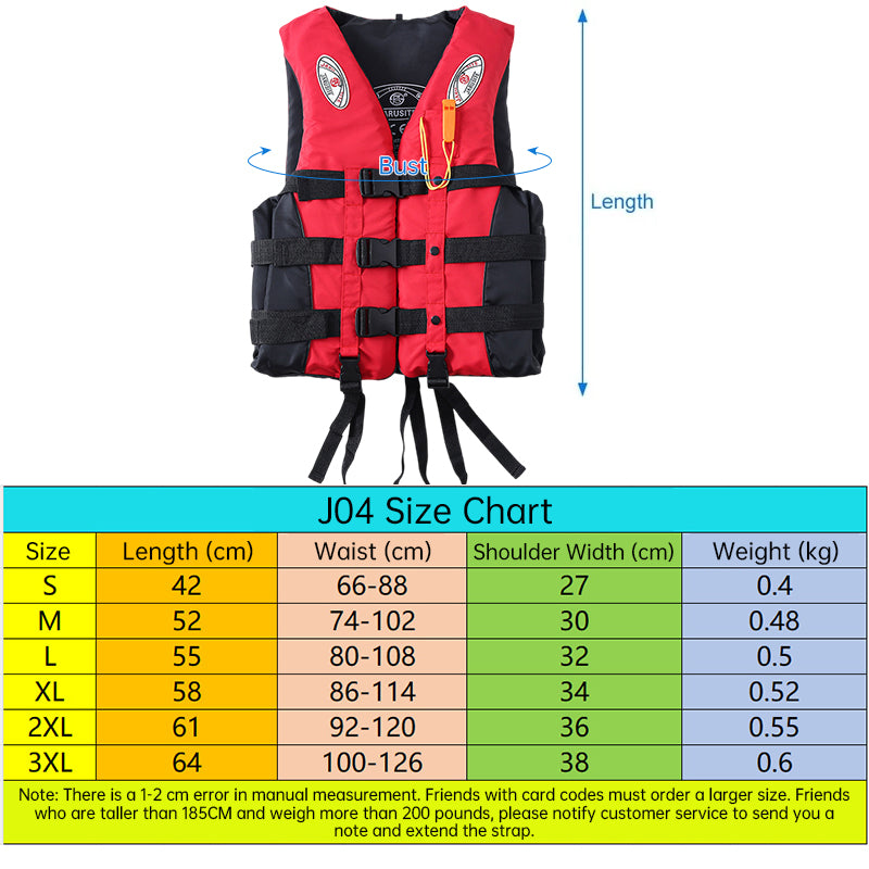 Gilet de Flottabilité Premium pour Sports Nautiques - Tailles S à 3XL