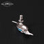 GLSEEVO Animal Brooches Luxury For Girls Daughter Gifts Cute Bird Brooch Broches De Mulheres De Luxo Handmade Jewelry GO0006 - Korvel