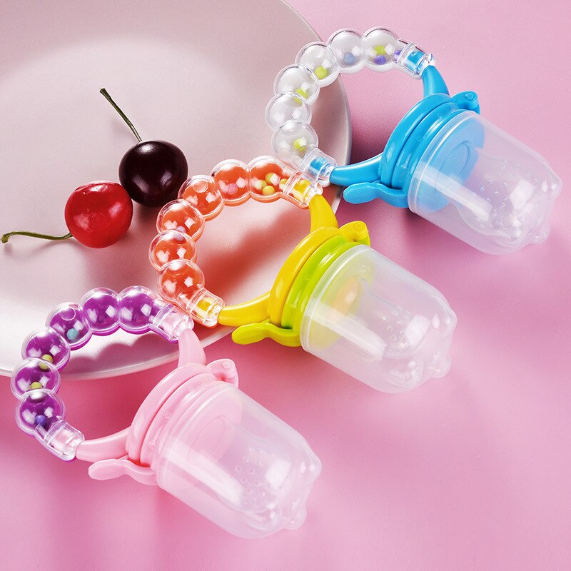 Premium Silicone Baby Pacifier and Fruit Feeder