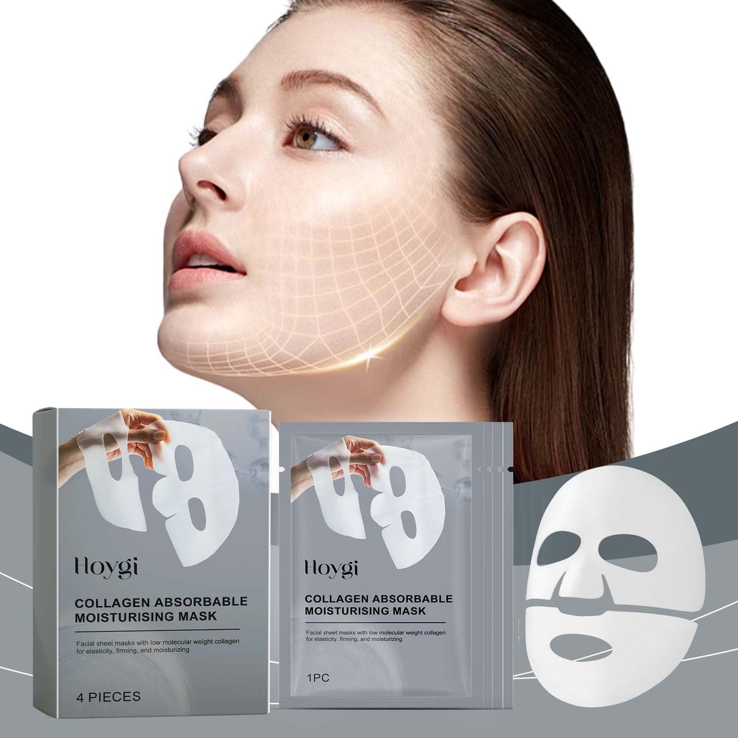 Mascarilla de Colágeno Premium para Hidratación y Cuidado de la Piel